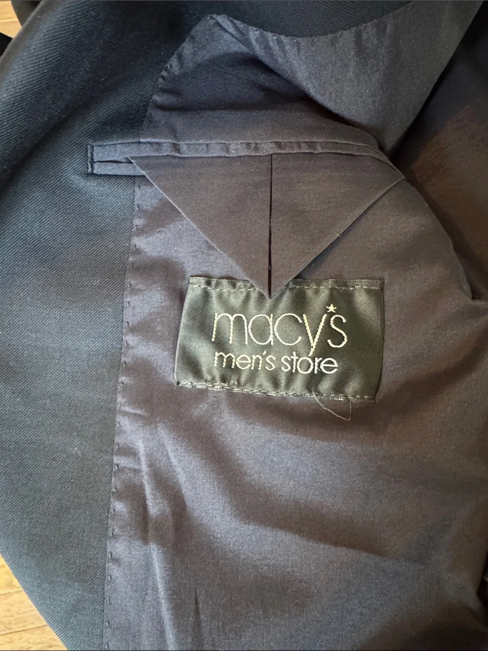 Ralph Lauren Navy Blazer with Gold-Tone Buttons